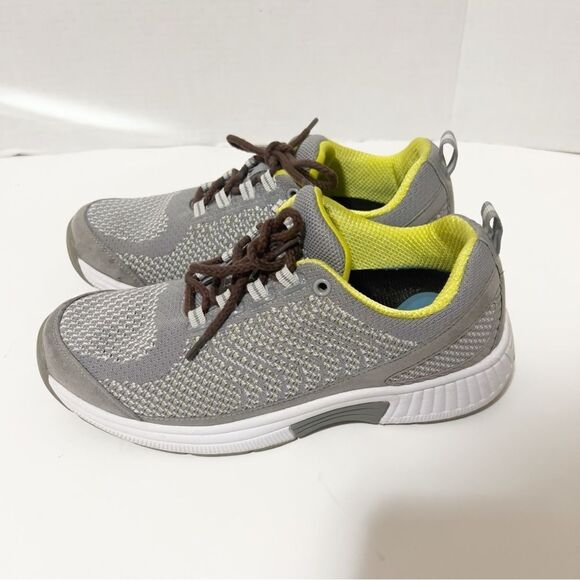 Orthofeet Womens Coral 987 Gray Knit Orthopedic Comfort Shoes Size 8 Narrow - Picture 3 of 6